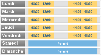 Horaire CERESYS  
